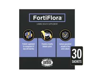 FortiFlora Canine Health Supplement - 1 box (30 sachets)